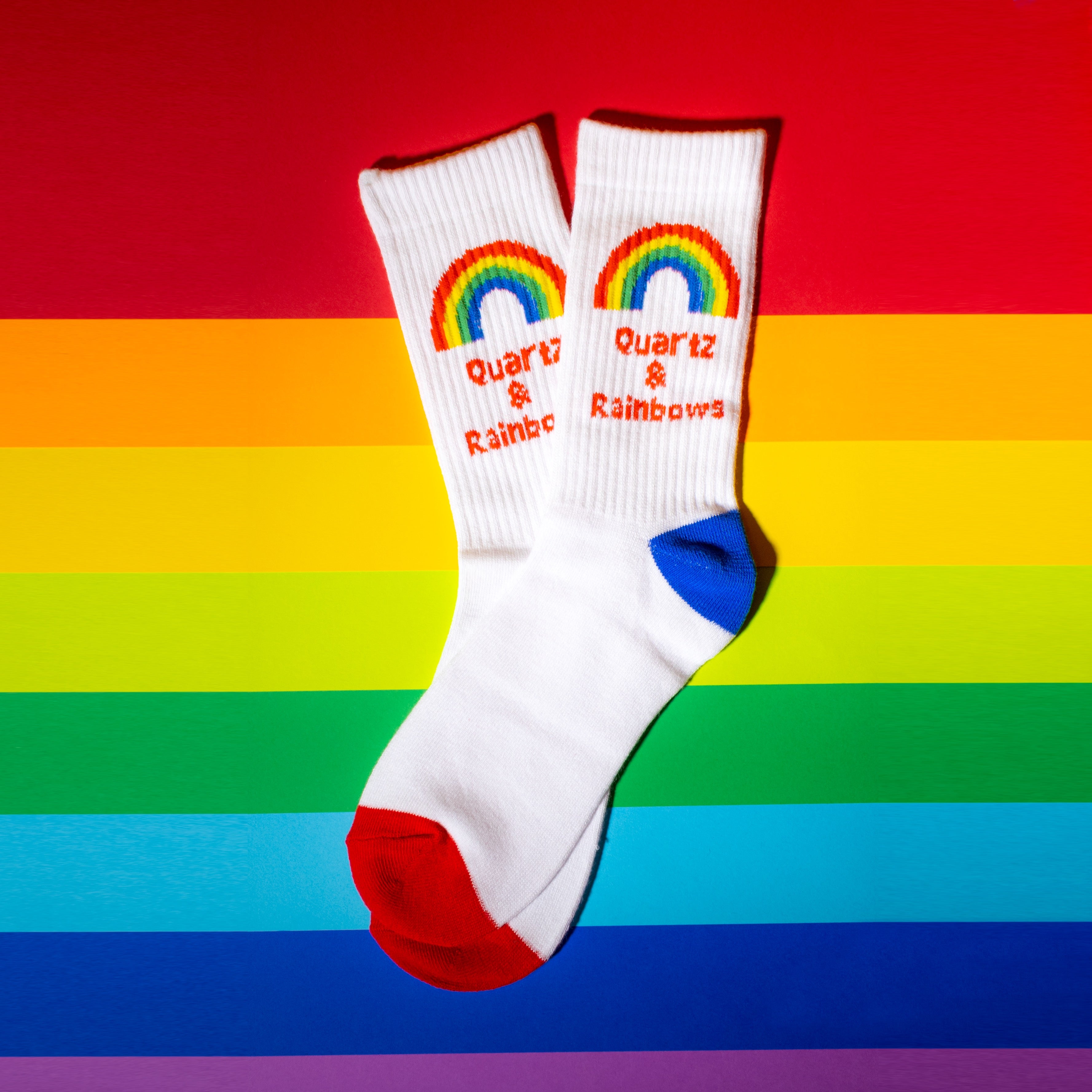 Quartz & Rainbows Socks